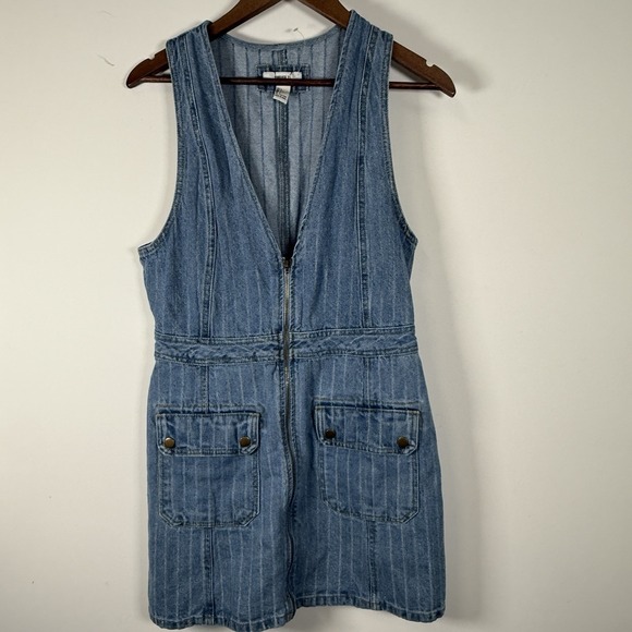 Forever 21 Dresses & Skirts - Forever 21 Tank Dress Denim Short Medium Wash Size Large